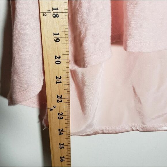 Express Linen Satin Soft Pink Flowy Tank Sleeveless Blouse Size L - Picture 7 of 7